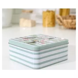 Банка для сыпучих продуктов «Экзотика», 15×15×6,5 см, деколь