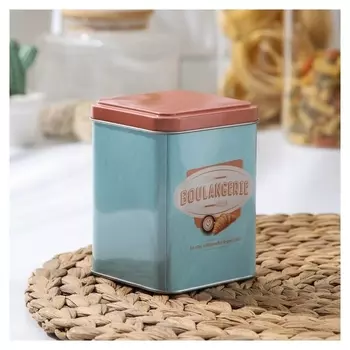 Банка для сыпучих продуктов «Пекарня», 7,5×7,5×10,5 см