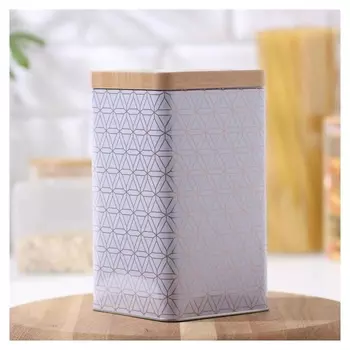 Банка для сыпучих продуктов «Узор», 17×10 см