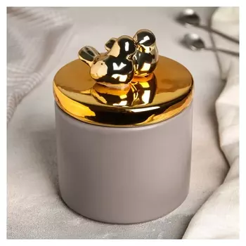 Банка для сыпучих продуктов «Золотое крыло», 11×16 см