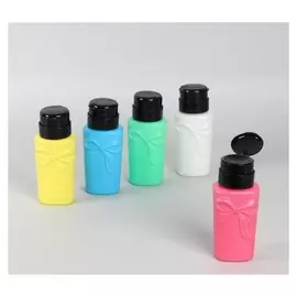 Баночка с дозатором для жидкостей «Бантик», 200 мл