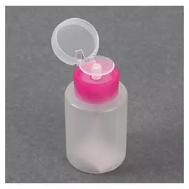 Баночка с дозатором для жидкостей, прозрачная, 200 мл