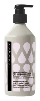 Barex, шампунь для окрашенных волос Hair Superfood Contempora, 500 мл