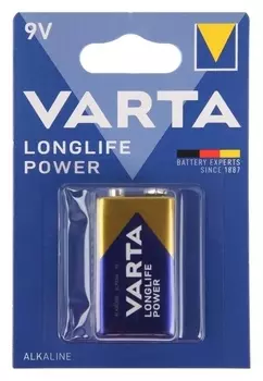 Батарейка алкалиновая Varta High Energy 6lr61 блистер 1 шт