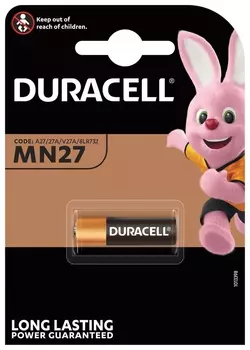 Батарейка DURACELL MN27, Alkaline, в блистере