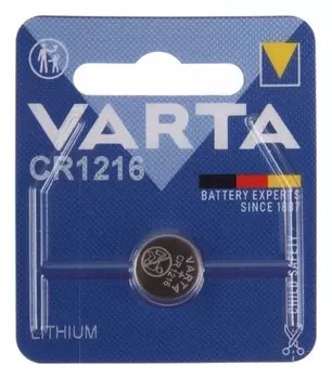 Батарейка литиевая Varta Electronics CR 1216