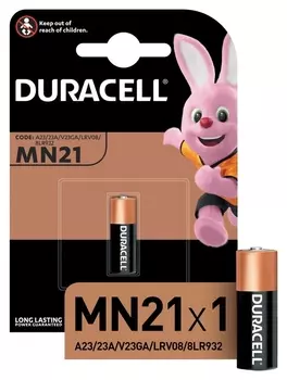 Батарейки Duracell Mn21 для сигнализации бл/1шт