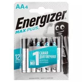 Батарейки Energizer Max Plus AA бл/4шт