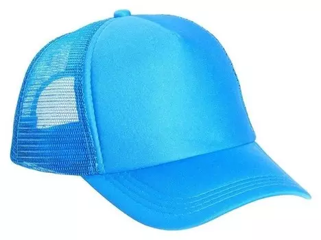 Бейсболка, цвет голубой, размер 56-58