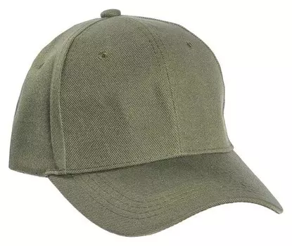 Бейсболка, цвет тёмно-зелёный, размер 56-58