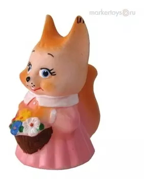 Белочка с подарком