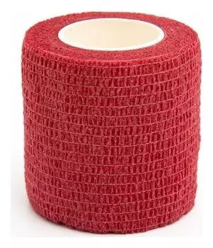 Бинт самофиксирующийся с горькой пропиткой, 5 см х 4,5 м, бордовый