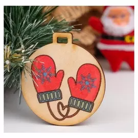 Бирка "Рукавички", D=5см