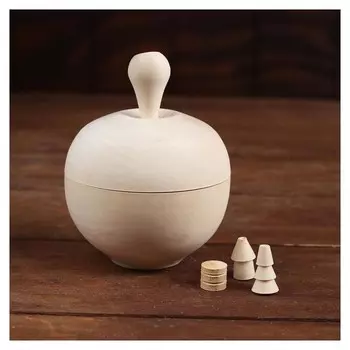 Бирюльки в яблоке, под роспись