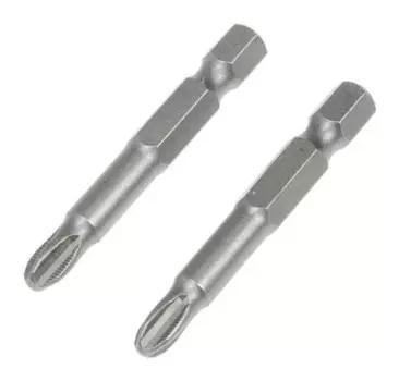 Биты Tundra, намагниченные, сталь Crv, PH3 х 50 мм, 2 шт.