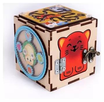 Бизиборд «Котокубик»