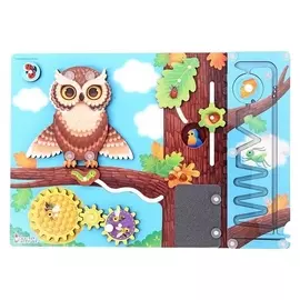 Бизиборд «Кто живёт на дереве?»