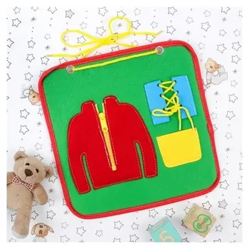 Бизиборд "Одежда"