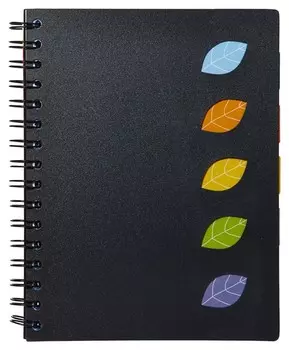 Бизнес-тетрадь а5,120 л,спираль,клетка Office Creative