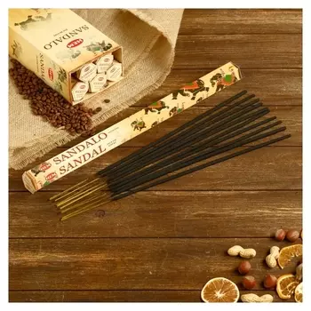 Благовония "HEM" 10 палочек Sandalo Tall Hexa