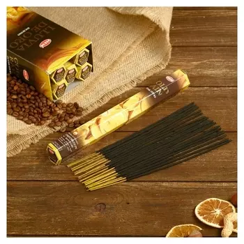 Благовония "HEM" 20 палочек угольные Gold Rain