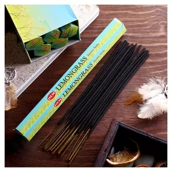 Благовония "HEM" 20 палочек угольные Lemongrass