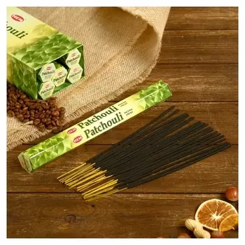 Благовония "HEM" 20 палочек угольные Patchouli