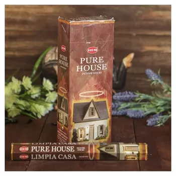 Благовония "HEM" 20 палочек угольные Pure House