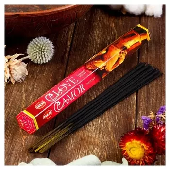 Благовония "HEM Love" (Любовь), шестигранник, 20 палочек