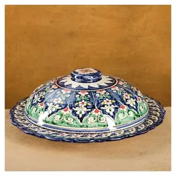 Блинница риштанская керамика 24см