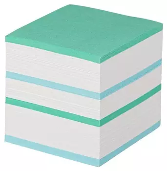 Блок для записей Attache Economy запасной 9х9х9 цветной 65 гр 92