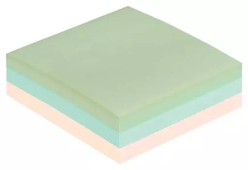 Блок-кубик Attache куб 51х51, пастель 3 цвета 300 л