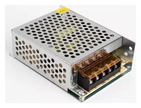 Блок питания для светодиодной ленты General, 60 Вт, 110х78х38 мм, 220-12 В, Ip20