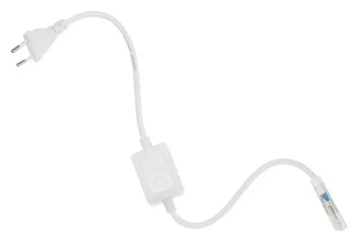 Блок питания с кабелем, муфтой, разъемом и вилкой для светодиодной ленты 1500 Вт, 220 В, IP68