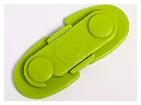 Блокиратор для дверей шкафов, цвет зелёный