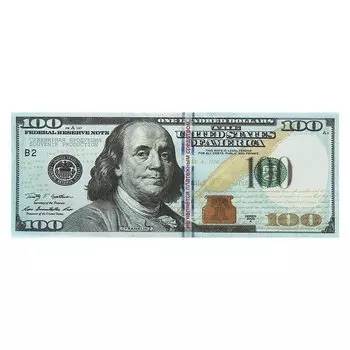 Блокнот для записи 100 долларов