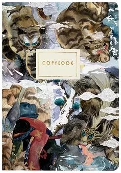 Блокнот малый формат (80х126 мм) А6, 32 л., сшивка, клетка, Bruno Visconti, Soft Touch, кремовый блок 70 г/м2, "Гравюра", 7-32-001/08