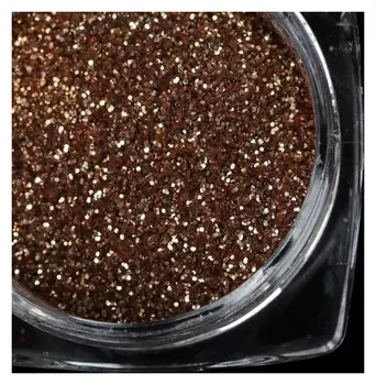 Блёстки для декора, мелкие, цвет «шампанское»