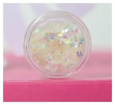 Блёстки для лица и тела, оттенок голография