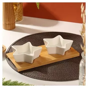 Блюда на подставке "Чудеса рядом", 100 мл, 2 шт