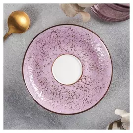 Блюдце Splash, D=12 см, цвет сиреневый