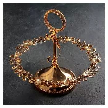 Блюдо 1 ярус 33×20 см "Венок"