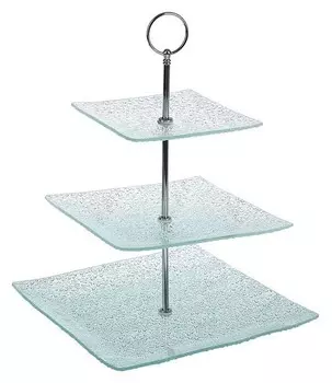 Блюдо 3 яруса, 25х35 см "Акцент"