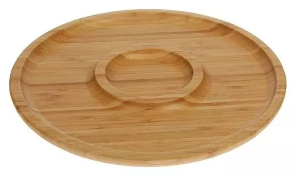 Блюдо для подачи 2 секции, D=35,5 см