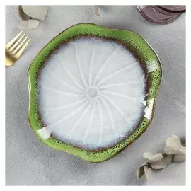 Блюдо для подачи «Пайро. цветок», 21,5×19×3 см