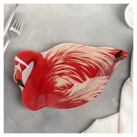 Блюдо «Фламинго», 26×14,5 см