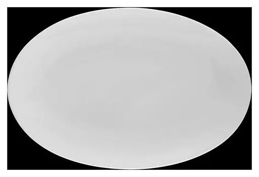 Блюдо овальное плоское 25,5 см
