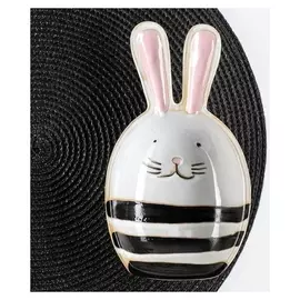 Блюдо сервировочное «Зайка», 12,5×12,5×7 см