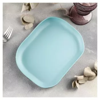 Блюдо «Ясный день», 23×18×2,5 см