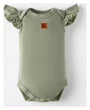 Боди крошка Я "Nature", цвет зелёный, размер 22, рост 62-68 см